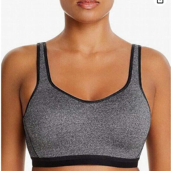 Wacoal Other - WACOAL Brandi Sport Underwire Bra in Gray Heather Support Athleisure - Size 34D